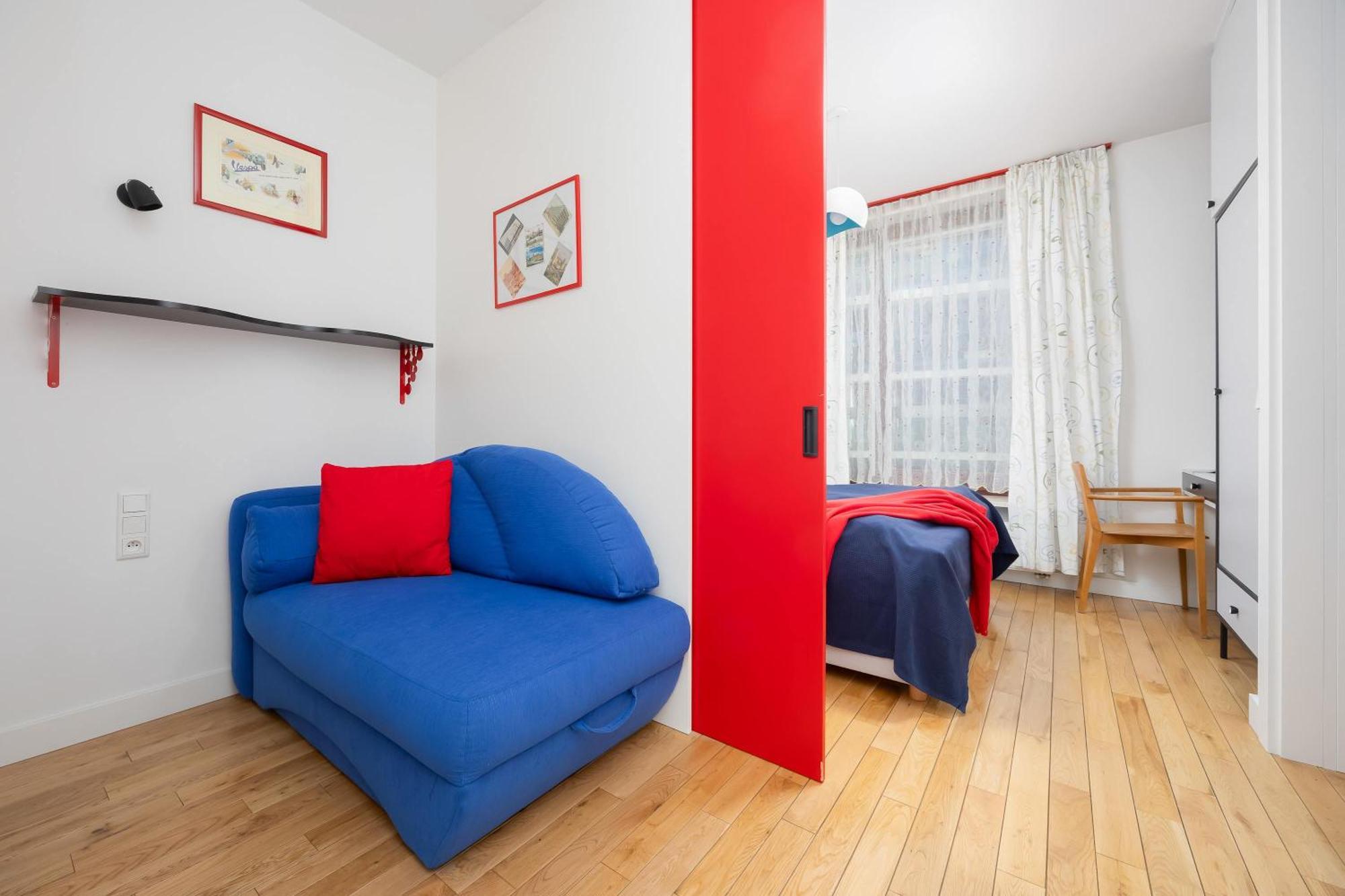 Leszczynska American Retro With Balcony Warsaw's Powisle By Renters Apartament *