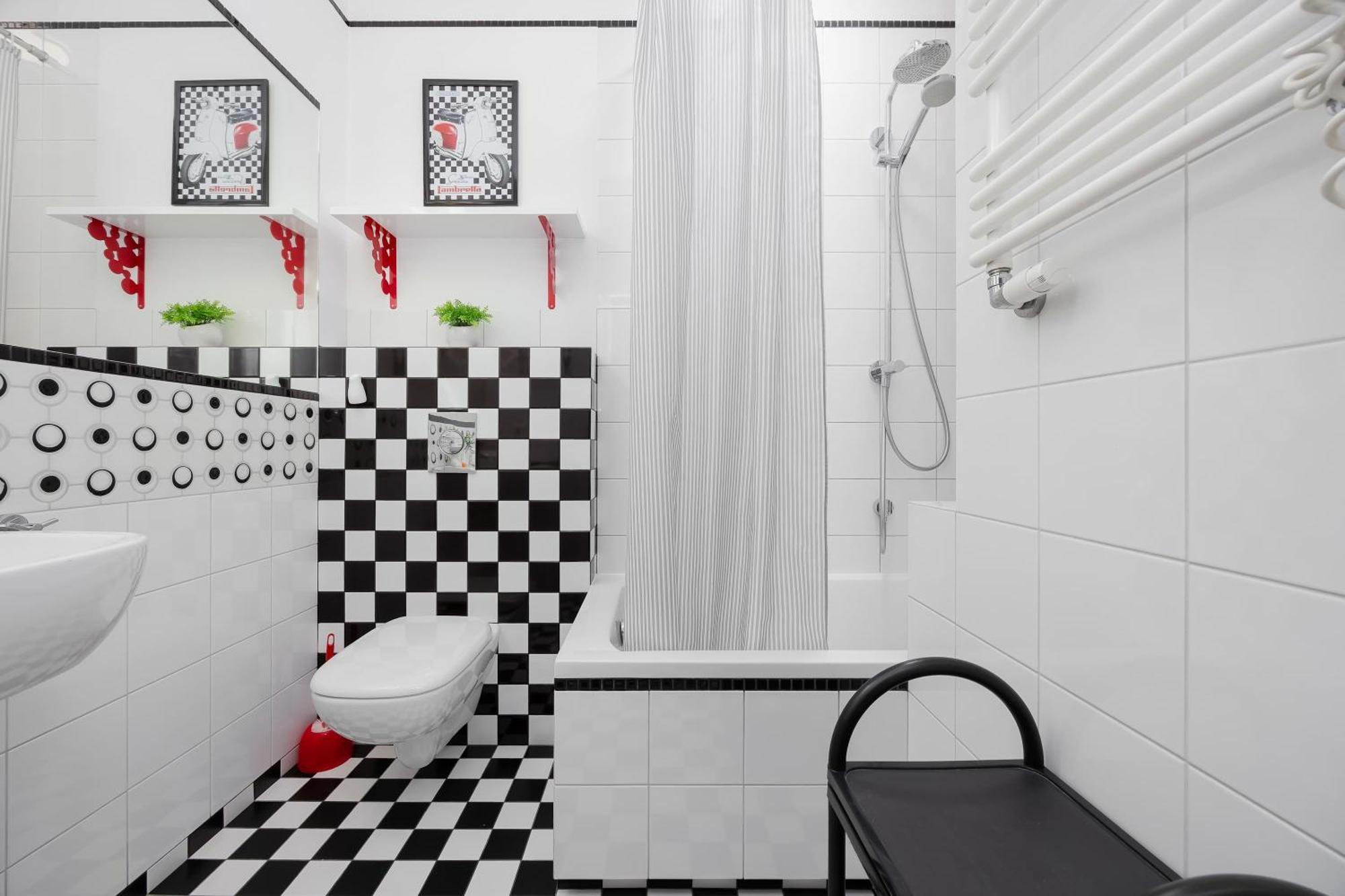 Apartament Leszczynska American Retro With Balcony Warsaw's Powisle By Renters *